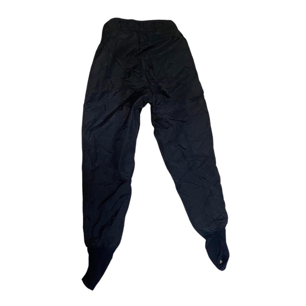 Liftline Elastic Waist Ski Black Nylon Pants Women’s Size Small